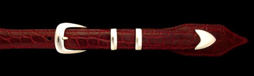 #0137 MIDLAND Buckle Set for 3/4" Belts. On SALE $235.00 - Santa Fe Buckle Company